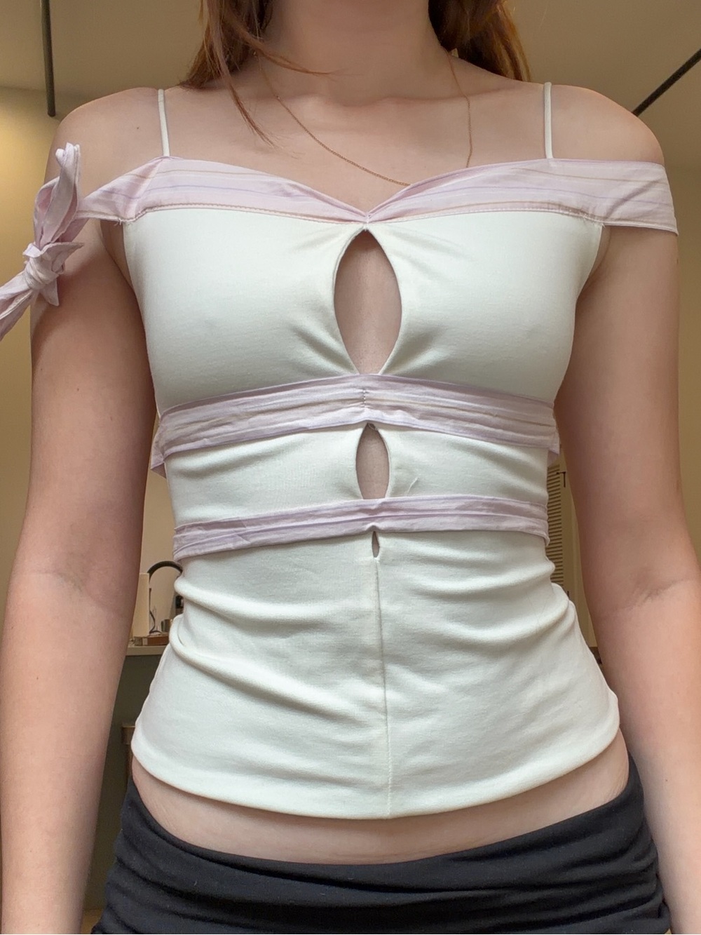 NWT Buci NYC Bon Bon Top in Candy Stripe size XS
